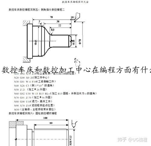 数控车床和数控加工中心在编程方面有什么区别？