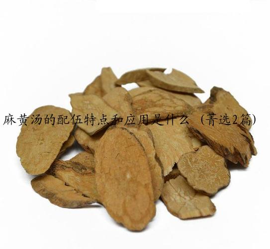 麻黄汤的配伍特点和应用是什么 (菁选2篇)