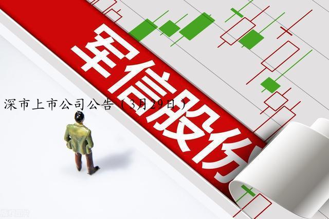 深市上市公司公告（3月29日）