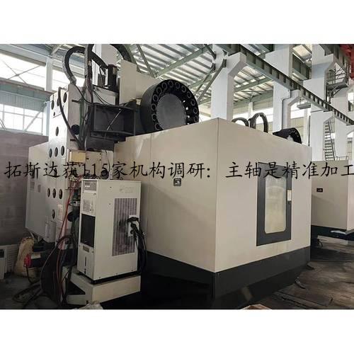 拓斯达获115家机构调研：主轴是精准加工的关键，<b><a href=