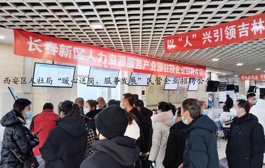 西安区人社局“暖心送岗，服务发展”民营企业招聘公告